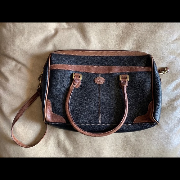 Vintage Liz Claiborne Purse Genuine Leather - Picture 1 of 6
